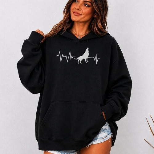 Great wolf heartbeat gift - great,