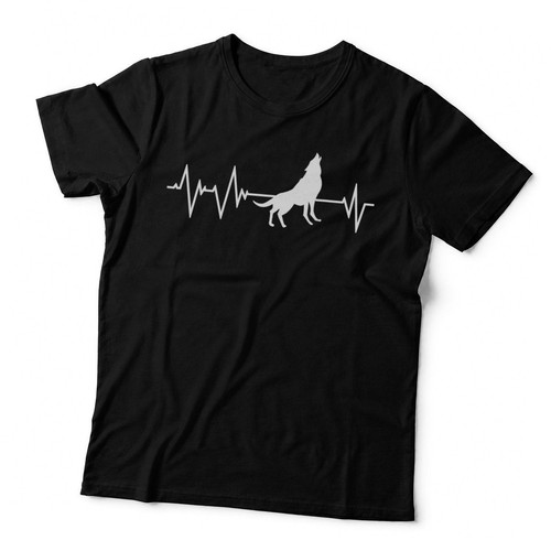 Great wolf heartbeat - heartbeat, gift